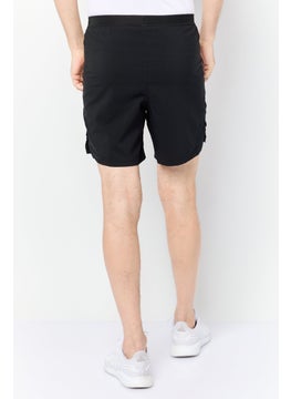 Reebok Men 7 Inseam Sportswear Fit Running Short, Black  - Image 4