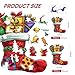 Qiuenisray Wooden Puzzles for Adults and Kid Christmas Socks Jigsaw Puzzles 150 Pieces FSC Certified Unique Shape Adult Puzzles Creative Gift for Family Game 94x127 in - Image 4
