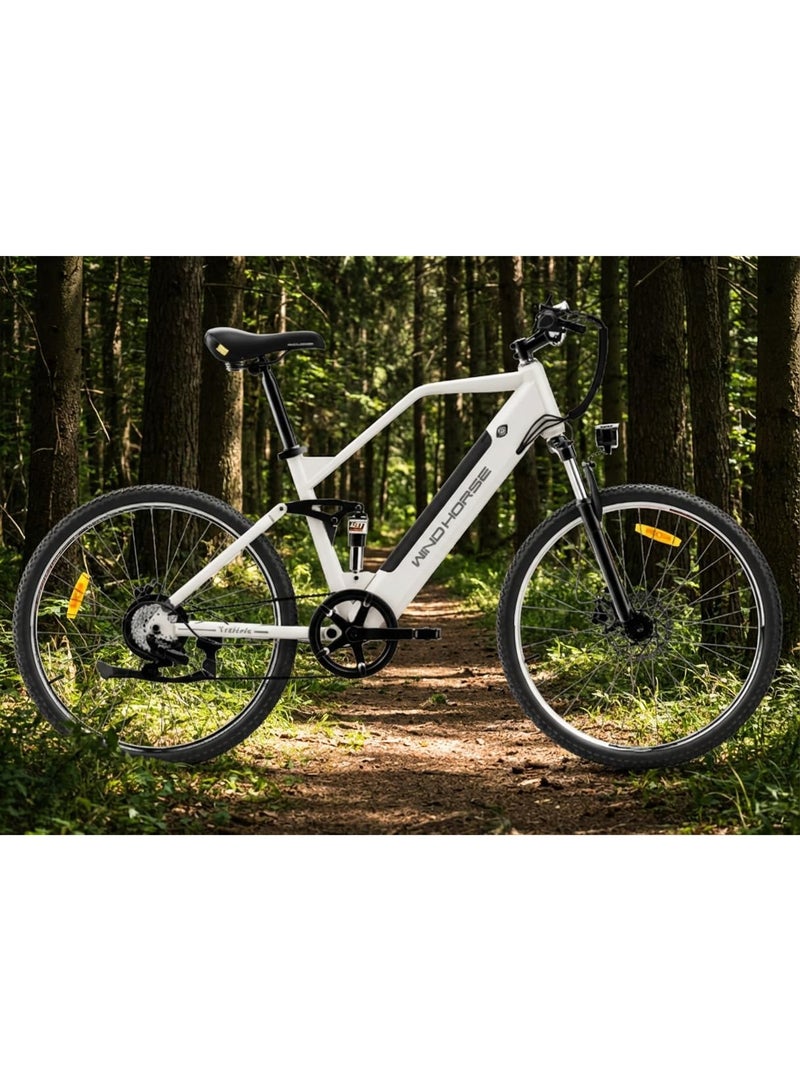 WINDHORSE F3 Electric Bike – 650W Motor, 36V 15.6Ah Removable Battery, Up to 40 km/h, 60–80 km Range, 27.5-Inch Tires, Shimano 7-Speed, LCD Display - Image 2