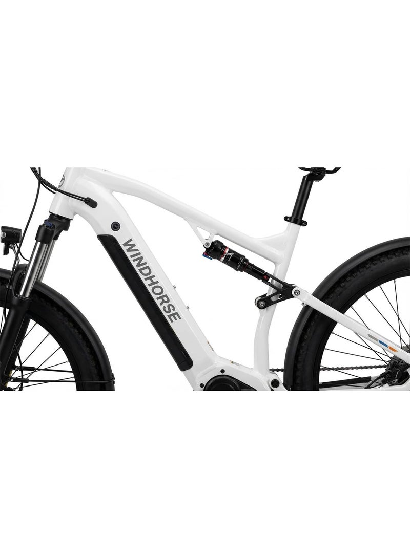 WINDHORSE F3 Electric Bike – 650W Motor, 36V 15.6Ah Removable Battery, Up to 40 km/h, 60–80 km Range, 27.5-Inch Tires, Shimano 7-Speed, LCD Display - Image 3