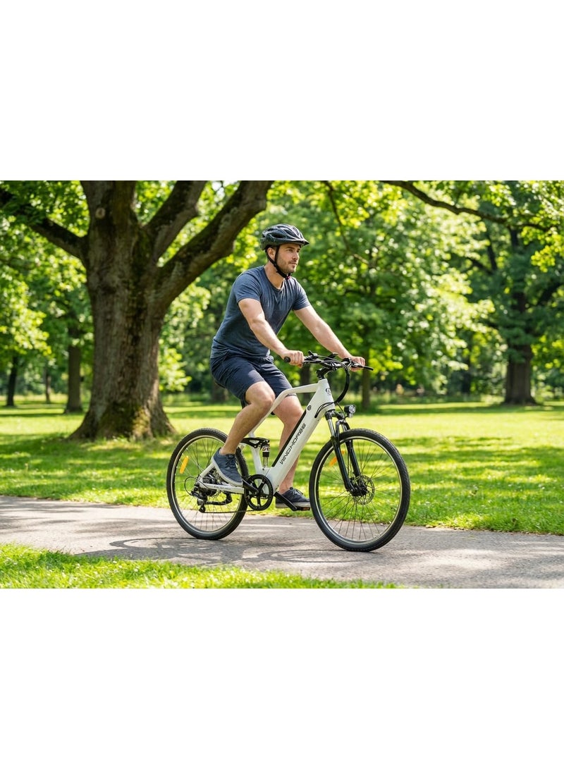 WINDHORSE F3 Electric Bike – 650W Motor, 36V 15.6Ah Removable Battery, Up to 40 km/h, 60–80 km Range, 27.5-Inch Tires, Shimano 7-Speed, LCD Display - Image 5