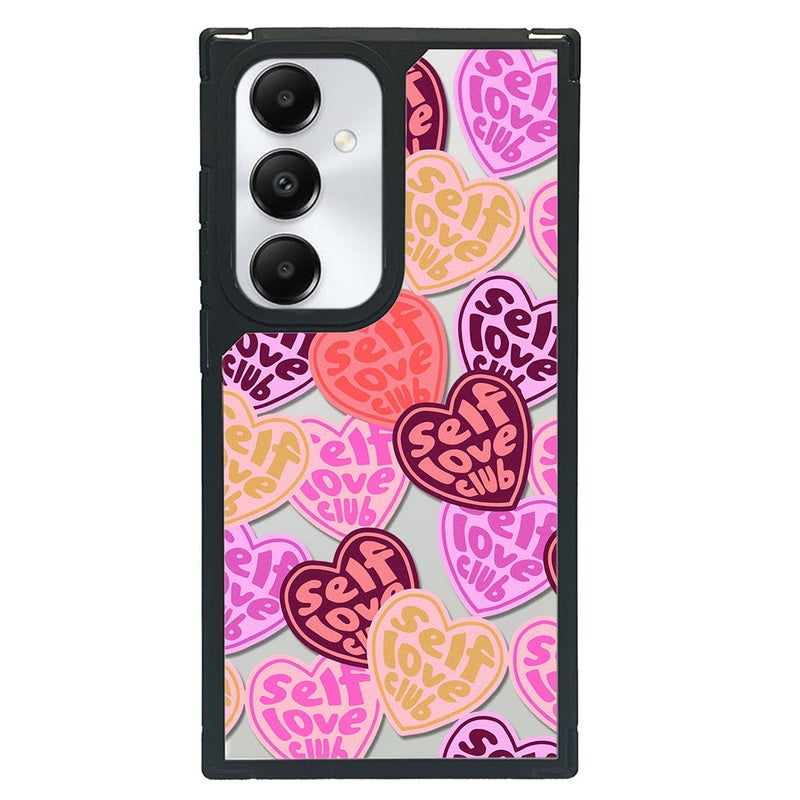 HuHa Protective Cover For Samsung Galaxy A15 Creative Art Pattern Full Coverage Phone Case(Self Love Club A) - Image 1