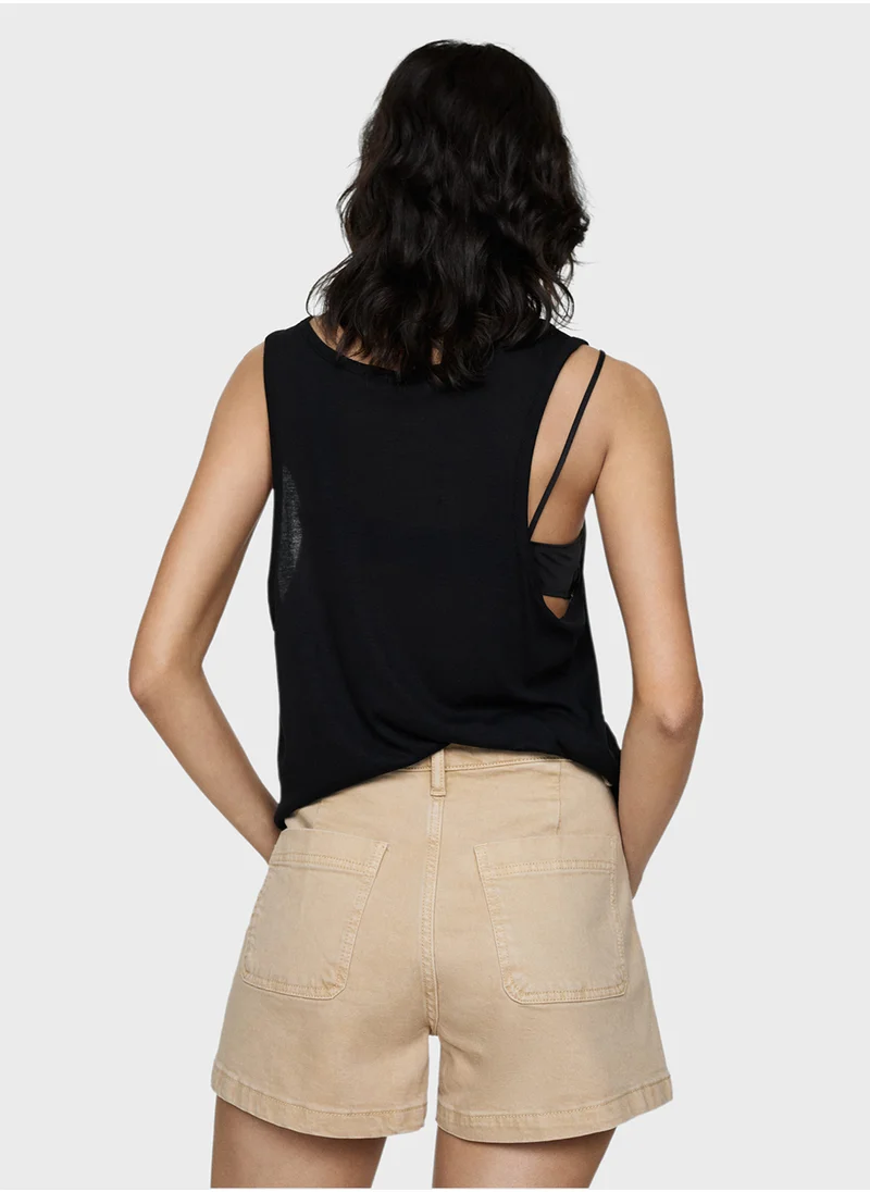 مانجو High Waist Shorts