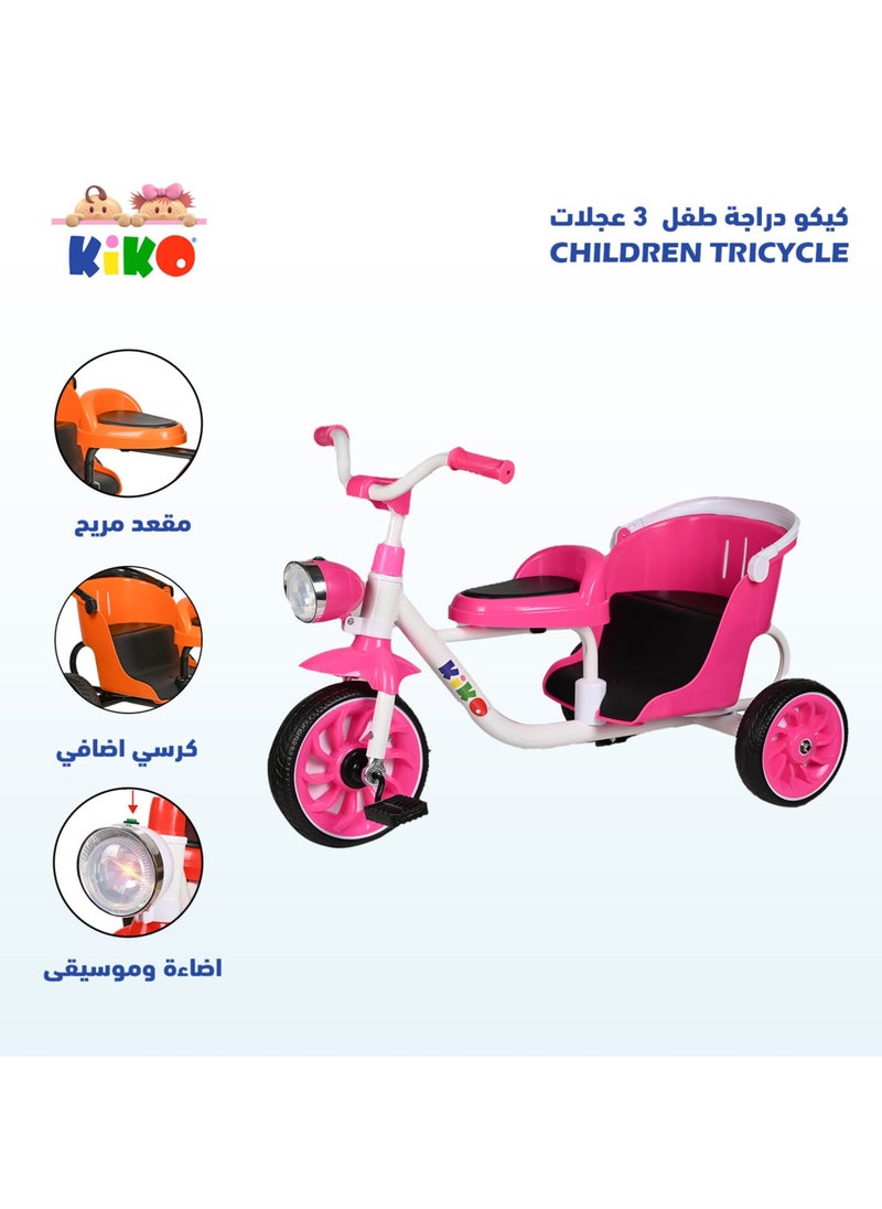 Kiko Kiko Children Tricycle - Pink  - Image 2
