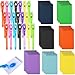 Hoarost 42 Pcs Secret Party Favors Includes 21 Pcs Invisible Ink Pen with UV Light and 21 Pcs Mini Spiral Notebook for Secret Message Themed Party Game Prizes Goodie Bag Fillers - Image 3