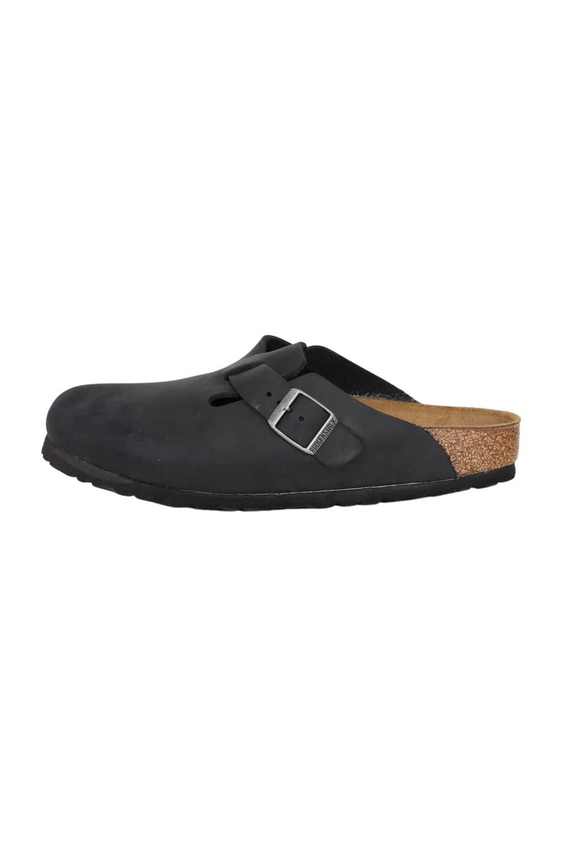 Birkenstock Boston Classic Arch Clog,Black Oiled Leather,43 M EU - Image 1