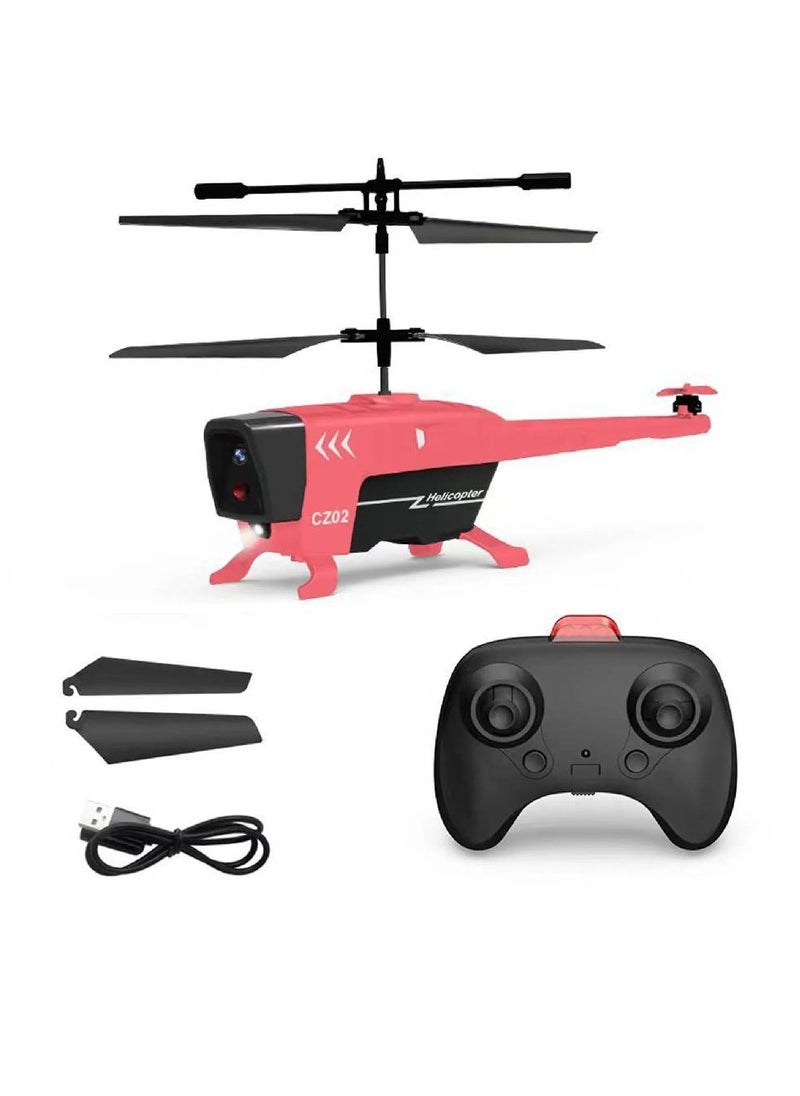 Remote Control Helicopter Kids Toys,3.5 Channel 2.4GHz Aircraft with Intelligent Obstacle Avoidance,One Key take Off Landing,LED Light,Stable Flight & Easy Control, Birthday Present for Boys Girls  - Image 1
