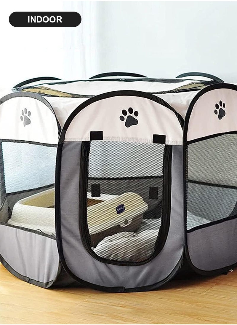 Kidle Folding Puppy Dog Cat Cage  - Image 2