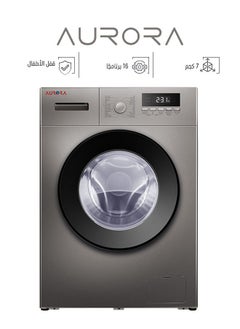 AURORA Front Load Washing Machine - 7 kg - Silver - AR-08FWTS  - Image 1