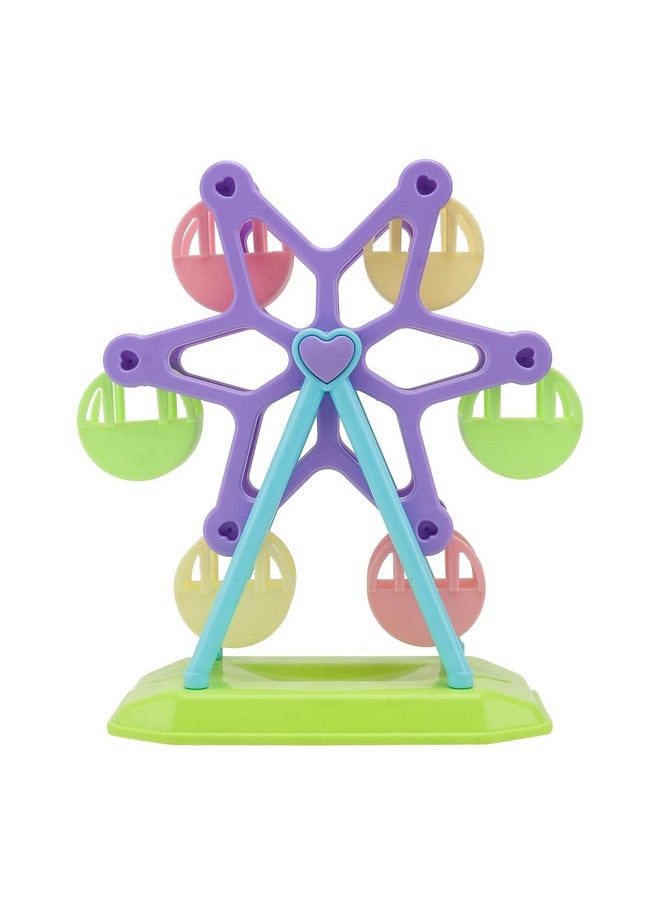Toyvian Toyvian Ferris Wheel Playset Toy Preschool Toy Ferris Wheels Toys Amusement Park Carnival Dolls Playset for Kid  - Image 3