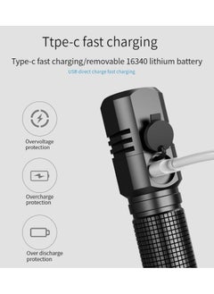 M MIAOYAN M MIAOYAN outdoor strong light flashlight led rechargeable flashlight portable flashlight long version  - Image 5