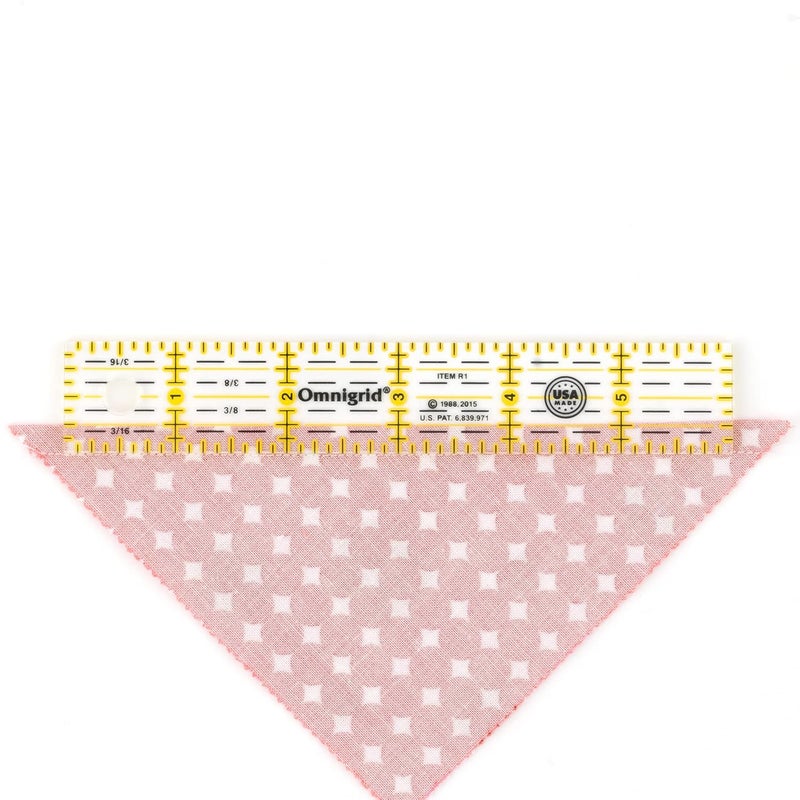 Omnigrid Omnigrid 1 x 6Inch Ruler Clear Quilting and Sewing Ruler  - Image 2