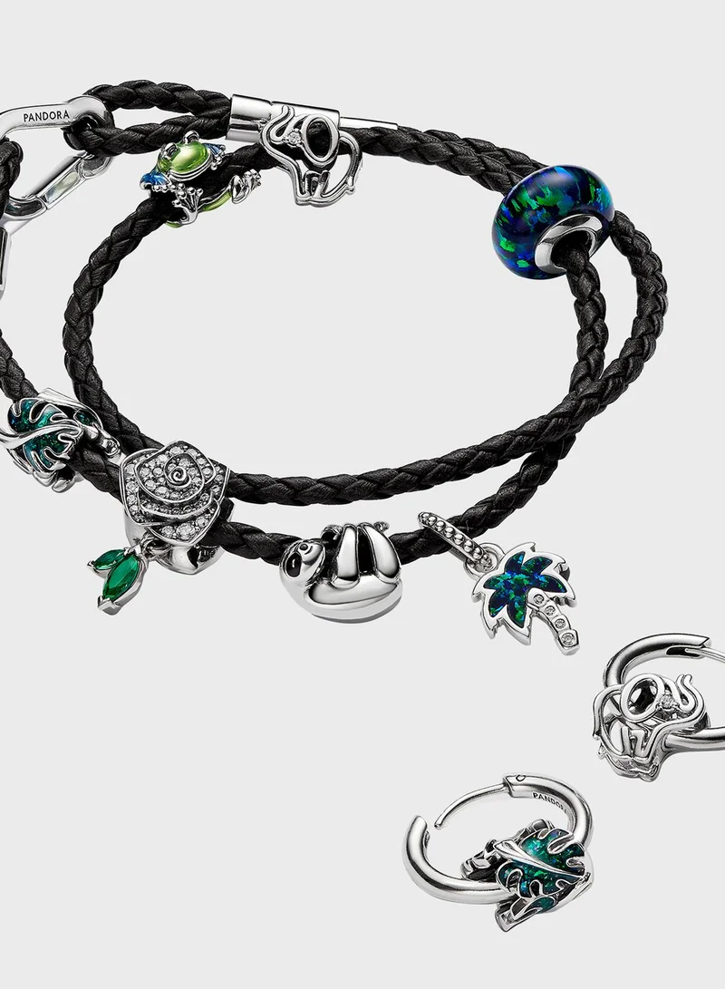 PANDORA Opalescent Green Charm