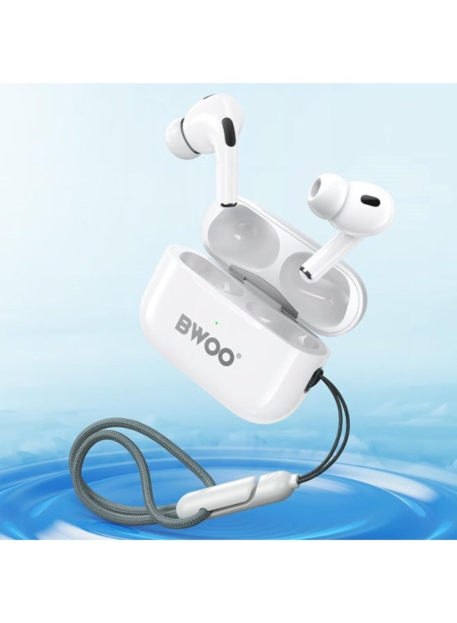 BW49 Wireless Earbuds Bluetooth 5.1, True Wireless Stereo Earphones with Built-in Microphone, 10M Range, Deep Bass Headphones for Android and iOS - Image 4