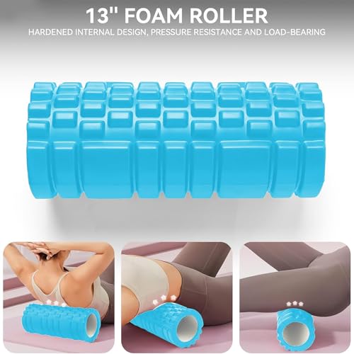 DR PT High Density EVA Foam Roller for Deep Tissue Massage & Muscle Recovery | Back & Leg Pain Relief Roller for Gym, Yoga & Physiotherapy | Improves Flexibility & Reduces Muscle Soreness - Image 4
