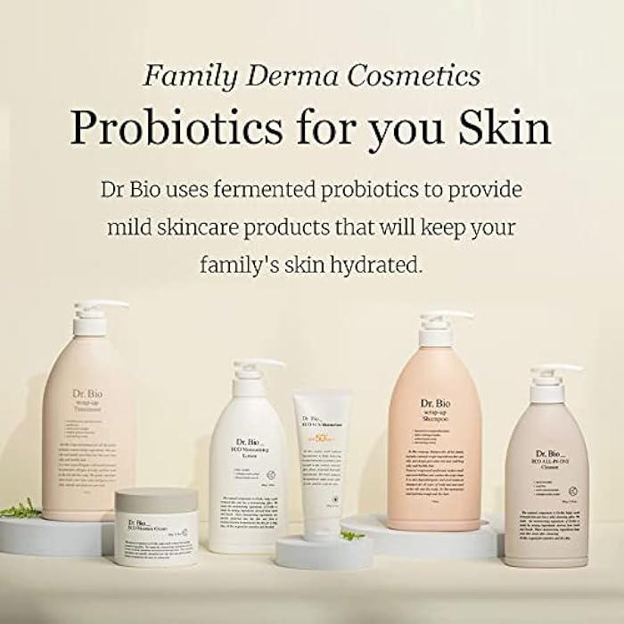 Dr.Bio Wrap-Up Shampoo, Hydrating and Soothing Hair Shampoo with Probiotcs and Cica, Hair and Scalp Care for Sensitive Scalp, Smooth and Shiny Hair, Vegan, Silicone & Paraben Free, Korean Hair Care - Image 2