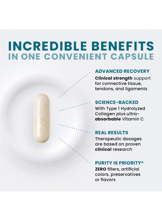 Pure Therapro Rx Acute Injury | Tendon & Ligament Support | Convenient Once a Day Clinical Dose | Supports Tendon Health, Movement & Physical Function | Pharm-Grade (90 Capsules) - Image 4