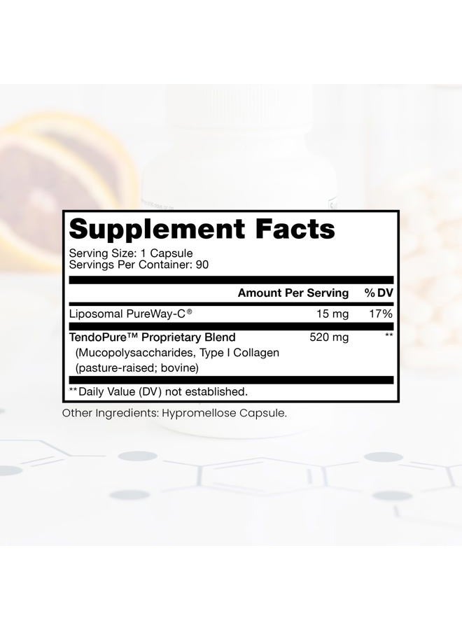 Pure Therapro Rx Acute Injury | Tendon & Ligament Support | Convenient Once a Day Clinical Dose | Supports Tendon Health, Movement & Physical Function | Pharm-Grade (90 Capsules) - Image 2