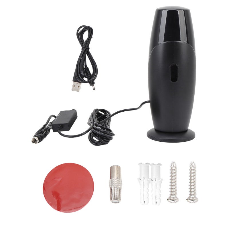 Amplified TV Antenna 200-300 Mile Range 360 Degree Signal Reception Dual Mode - Easy To Install HD Indoor Outdoor Antenna for Camping 4K 1080p Viewing - Image 1
