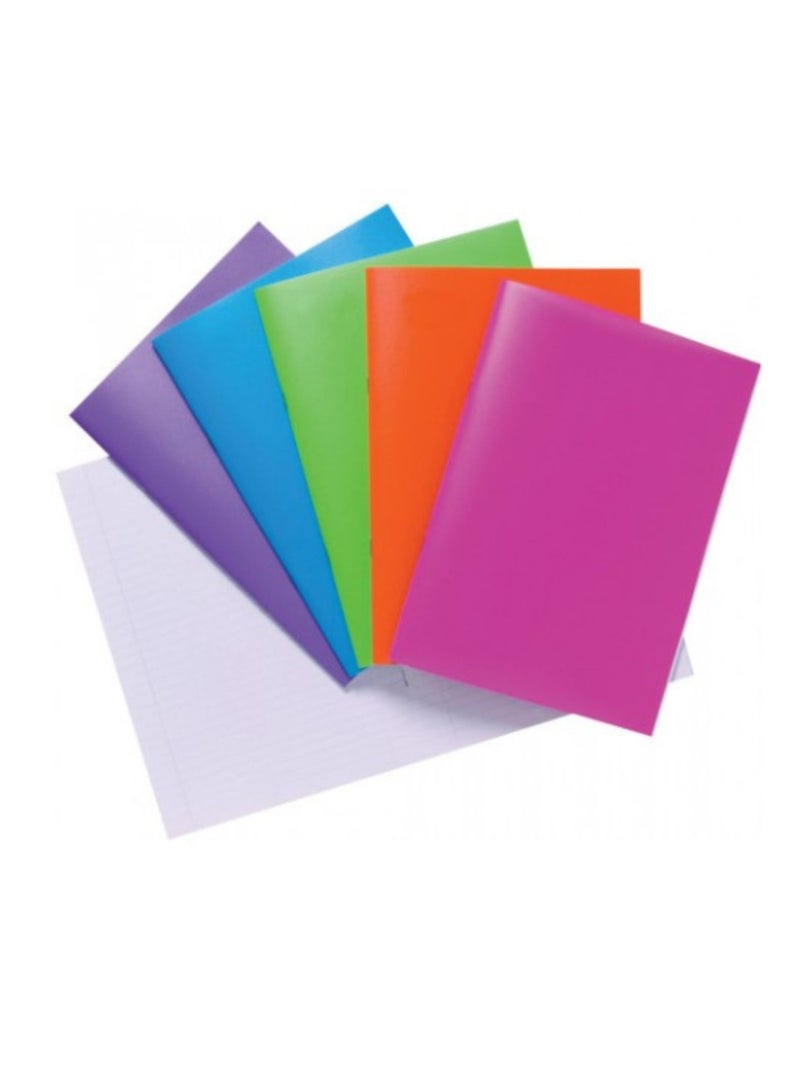 TIGER A4 Bright PP Feint 40 Notebook Assorted - Image 2