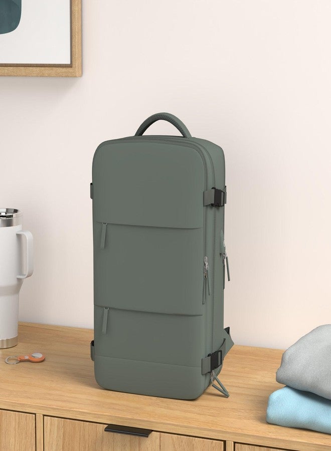 coofay Casual or Versatile, A-olive Green, Expandable, Travel Backpacks - Image 2