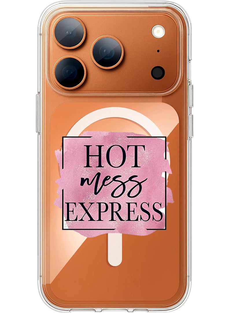 Theodor Magnetic Case for Apple iPhone 17 Pro Max Compatible with MagSafe Wireless Charging, Shockproof Phone Bumper Cover - I am so glad you are my dad - Image 1