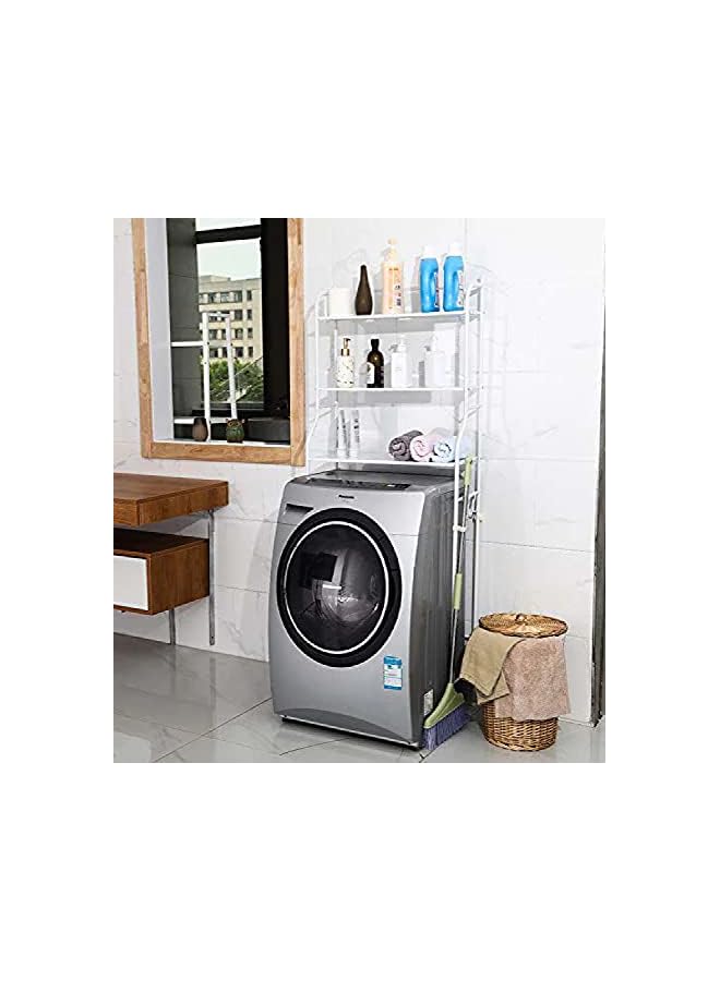 Raxoom Storage Metal Rack 3-Layer, Use Shower, Toilet, Bathroom & Washing Machine Storage Rack - Image 4