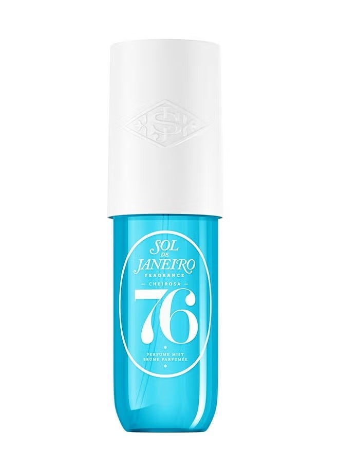 اس او ال 76 أو دو برفوم بخاخ، عطر بروم، رذاذ عطر للشعر والجسم (أزرق)  - Image 1