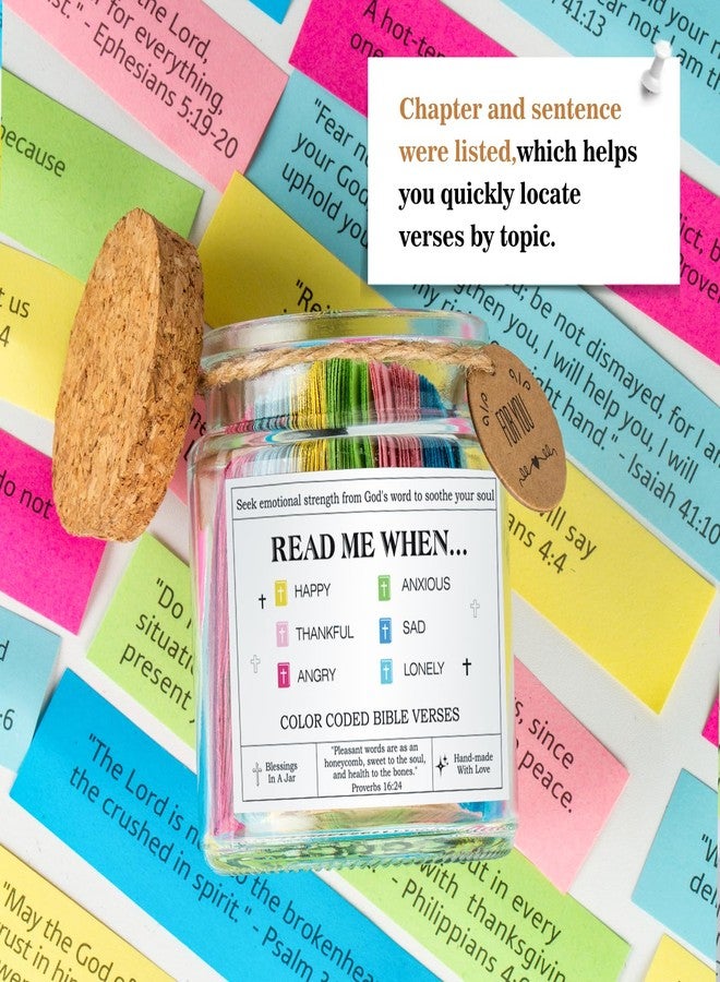 Sensrola Bible Verse Jar(KJV) - Christian Gifts For Women, Men, Mom, Dad, Friend, Birthday Gifts For Women, Christmas & Mother's Day Gift - Prayer & Hope Jar - Image 4