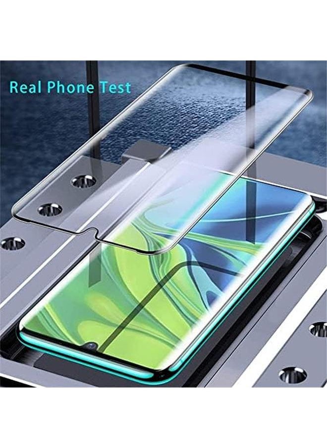 إيروريكس - واقي شاشة لاصق بالكامل لهاتف Xiaomi Mi Note 10 وMi Note 10 Lite وMi Note 10 Pro بتصميم منحني 5D بتغطية كاملة - Image 1