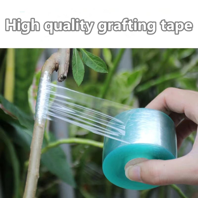 SUCA Grafting Tape, Grafting Tool Buddy Plant, 2 Color 4PCS with Various Elasticity (4pcs) - Image 2