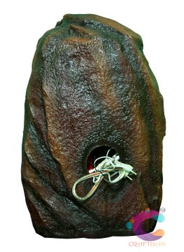CRAFTISAN Craftisan Buddha Water Fountain for Home DcorOfficeIndoor OutdoorGardenPuja RoomVaastu White  - Image 4