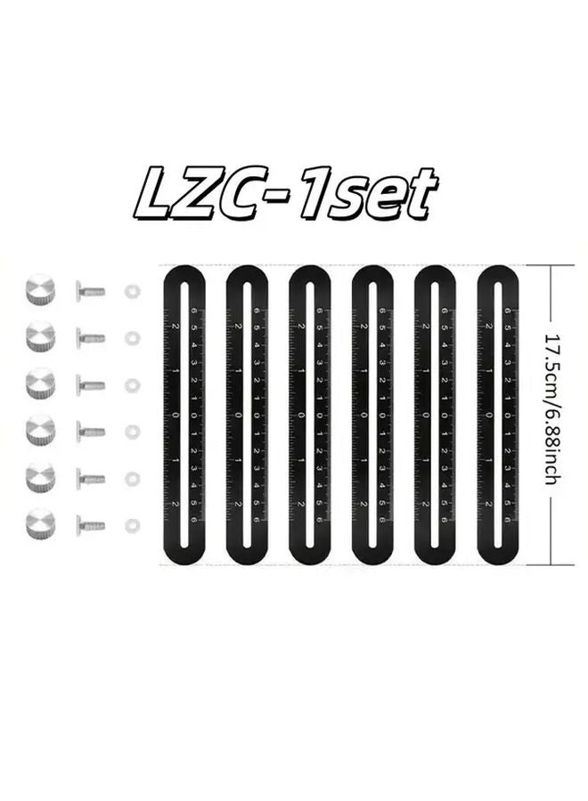 Foldable Aluminum Alloy Angle Ruler Locator Template Tool For Tile Carpentry - Image 3