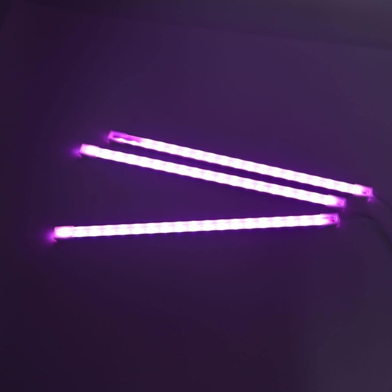 klarako Solar Plant Grow Light LED Plant Grow Light Strip for Balcony Greenhouse Herbs Vegetables Flowers (30w) - Image 2