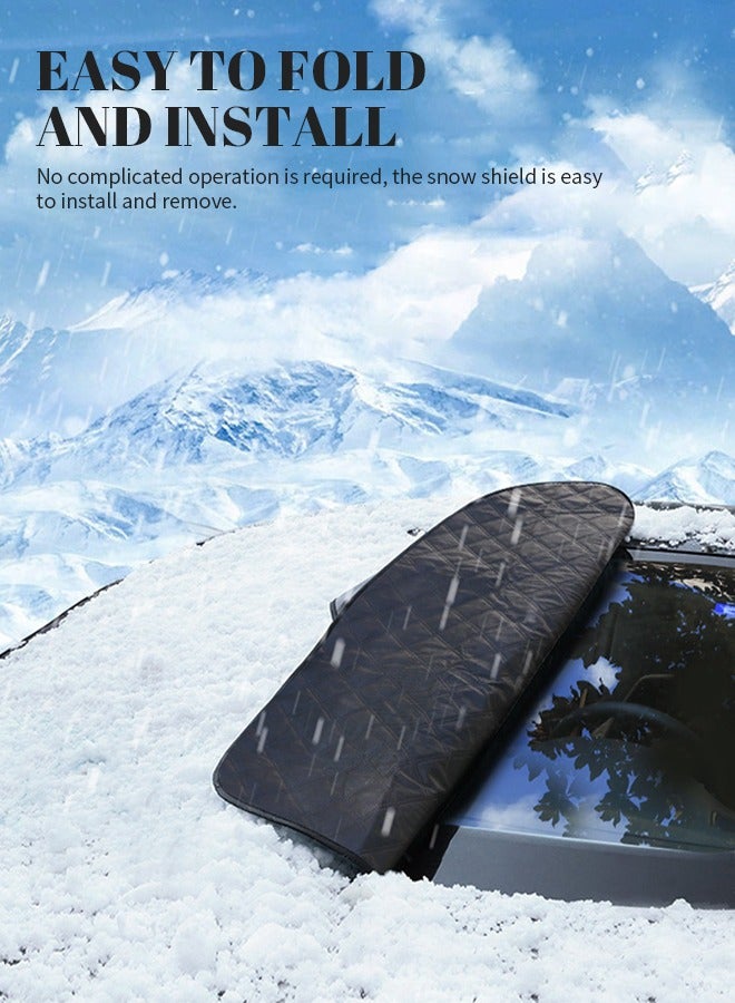 Car Sun Shade, Foldable Sunshade for Car Windshield, 3-Layer Thickened Material, Suitable for Travel and Daily Use - Image 4