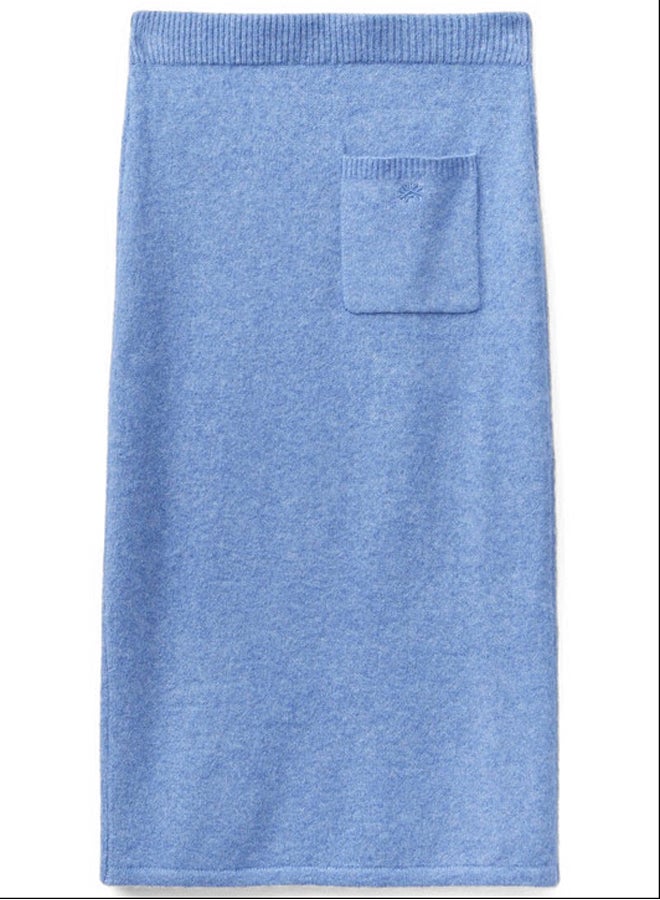 Benetton PENCIL SKIRT IN RECYCLED THREAD  - Image 3