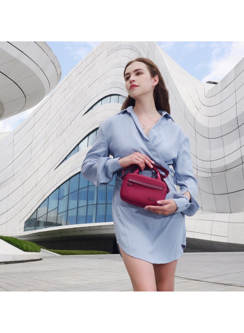 شانتريا حقيبة كتف نسائية فاخرة متينة مقاومة للماء متعددة الوظائف مضادة للسرقة للسفر اليومي - Image 4