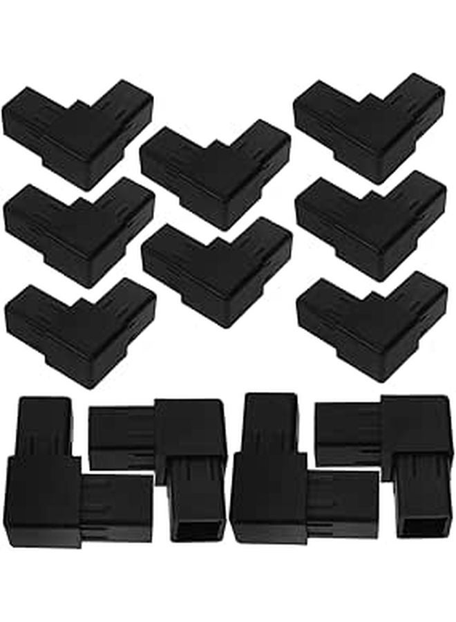 Generic 12Pcs Square PVC Tubing Connectors L Shape Tube Fittings For ...
