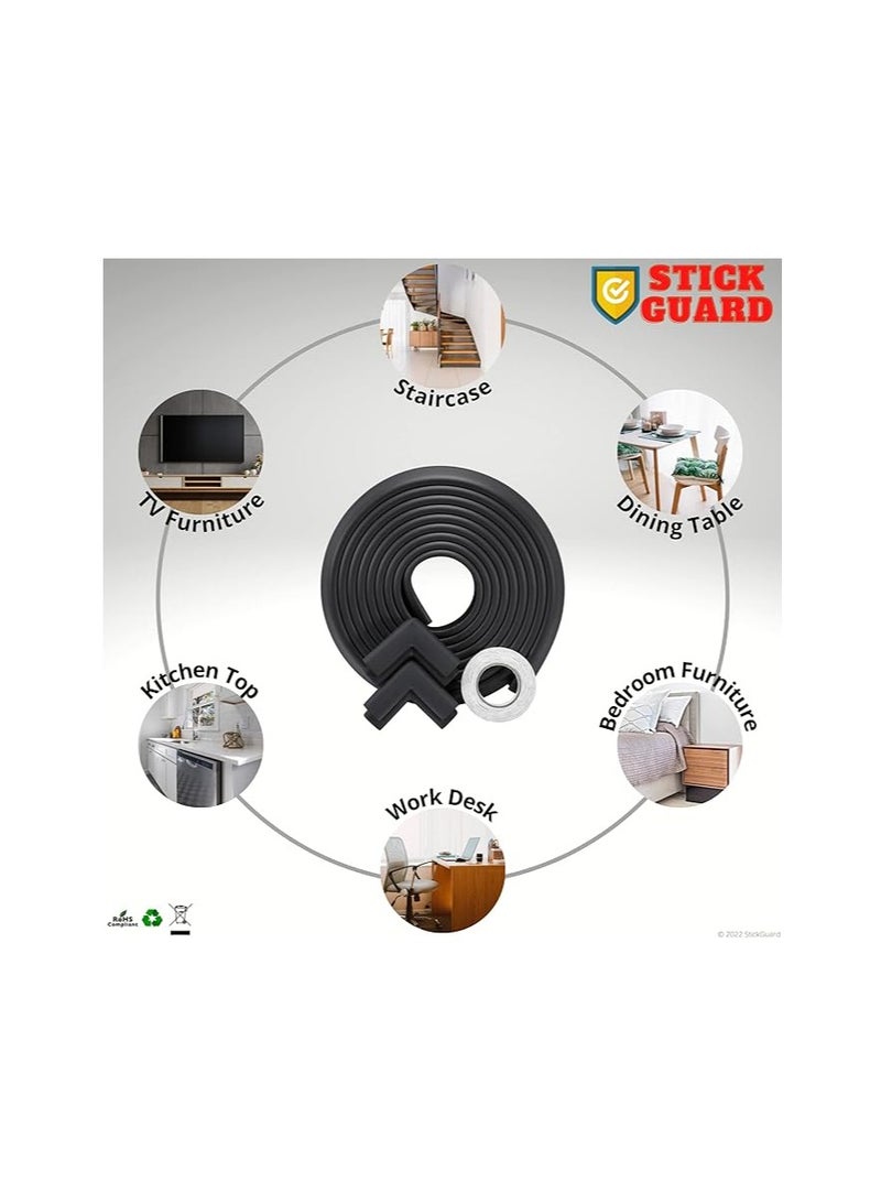 3.5cMX1.2cMX4.8M Table Corner Edge Protector - Image 2