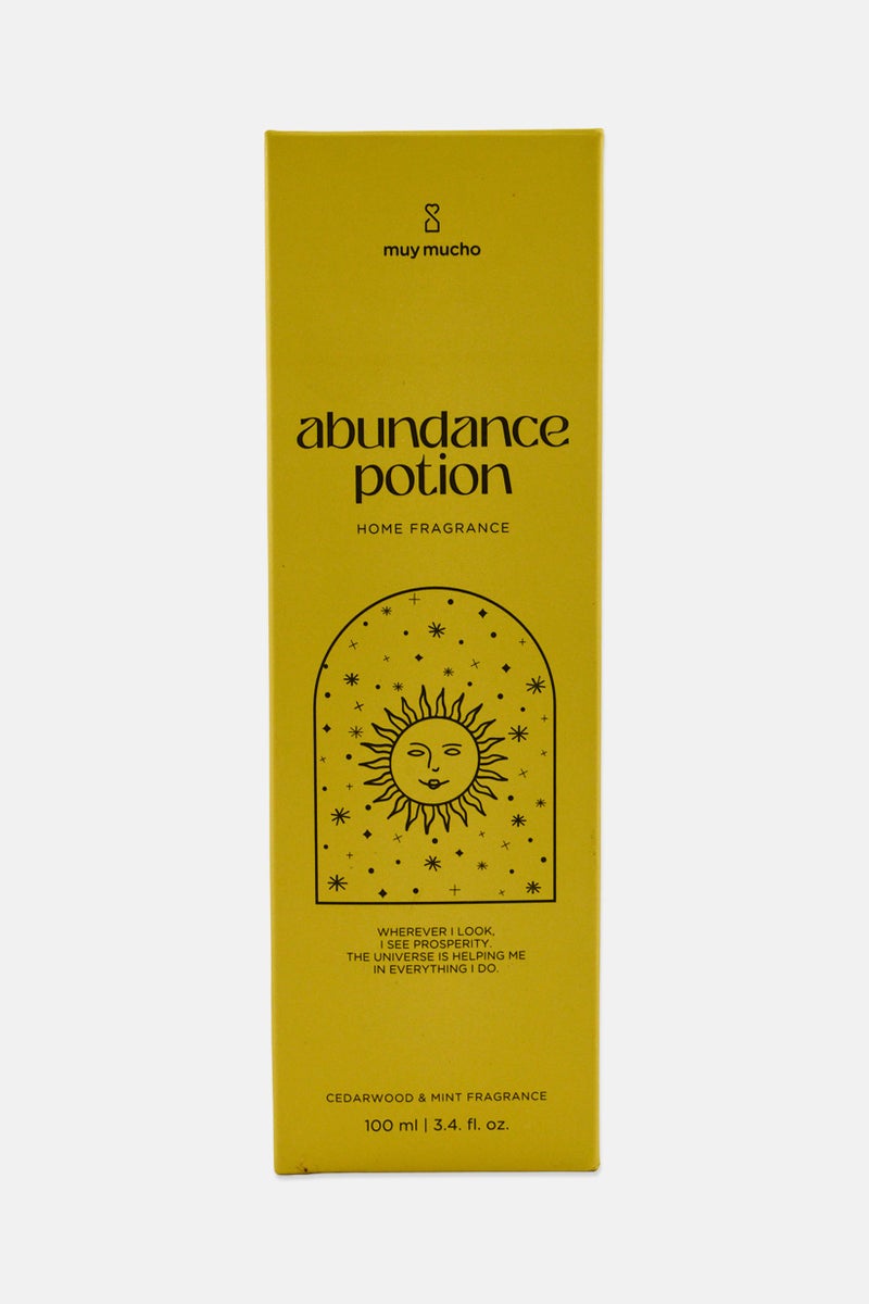 Muy Mucho Abundance Potion Cedarwood And Mint Home Fragrance 100ml - Image 1