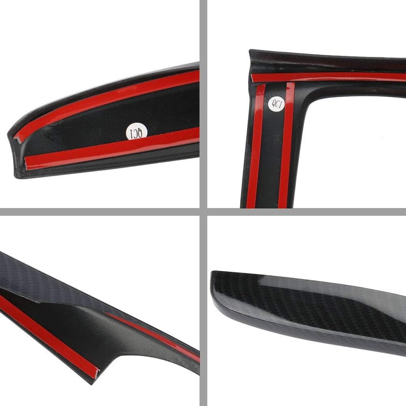 woobles 3Pcs Car Interior Gear Box Console Panel Frame Cover Trim Car Accessories For Civic 16-17 - Image 5