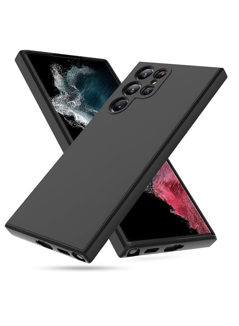 S22 Ultra Case Cover for Samsung Galaxy S22 Ultra, Ultra Slim Soft Silicone Gel TPU Cover, Anti-Scratch Anti-Fingerprint Anti-Drop Protective Case Compatible with S22 Ultra 6.8 Inch (2022 - Image 1