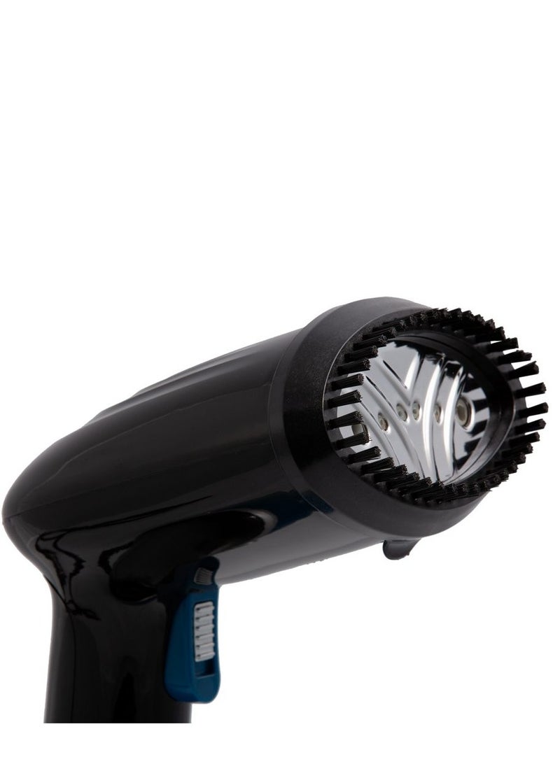 فايماي مكواة بخار للملابس، مكواة بخار للملابس للاستخدام المنزلي والسفر، مكواة بخار محمولة صغيرة الحجم وقابلة للحمل، مكواة بخار للملابس بقوة 1500 واط، مزيلة لتجاعيد الأقمشة مع خزان مياه كبير السعة - مكواة بخار (أسود فاتح) - Image 5