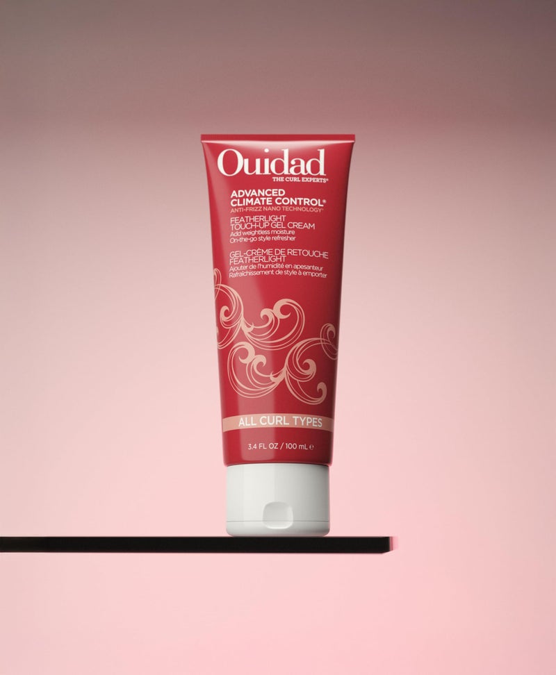 Ouidad Advanced Climate Control Featherlight Touch-Up Curl Gel Cream - 3.4 fl oz, Anti-Frizz Nano Technology, On-The-Go Style Refresher, Ideal for Fine to Medium Textures, For All Curl Types - Image 3