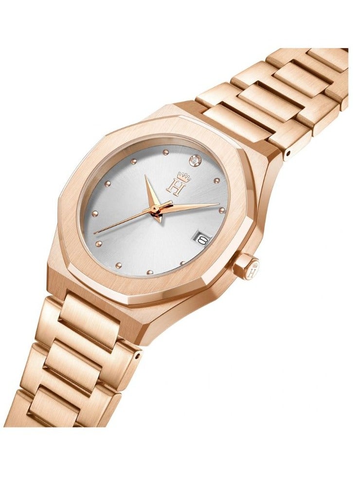 HOLBORN CLASSIC Crown White 34mm - Women's Watch - watches for women -  watches for female - Image 2