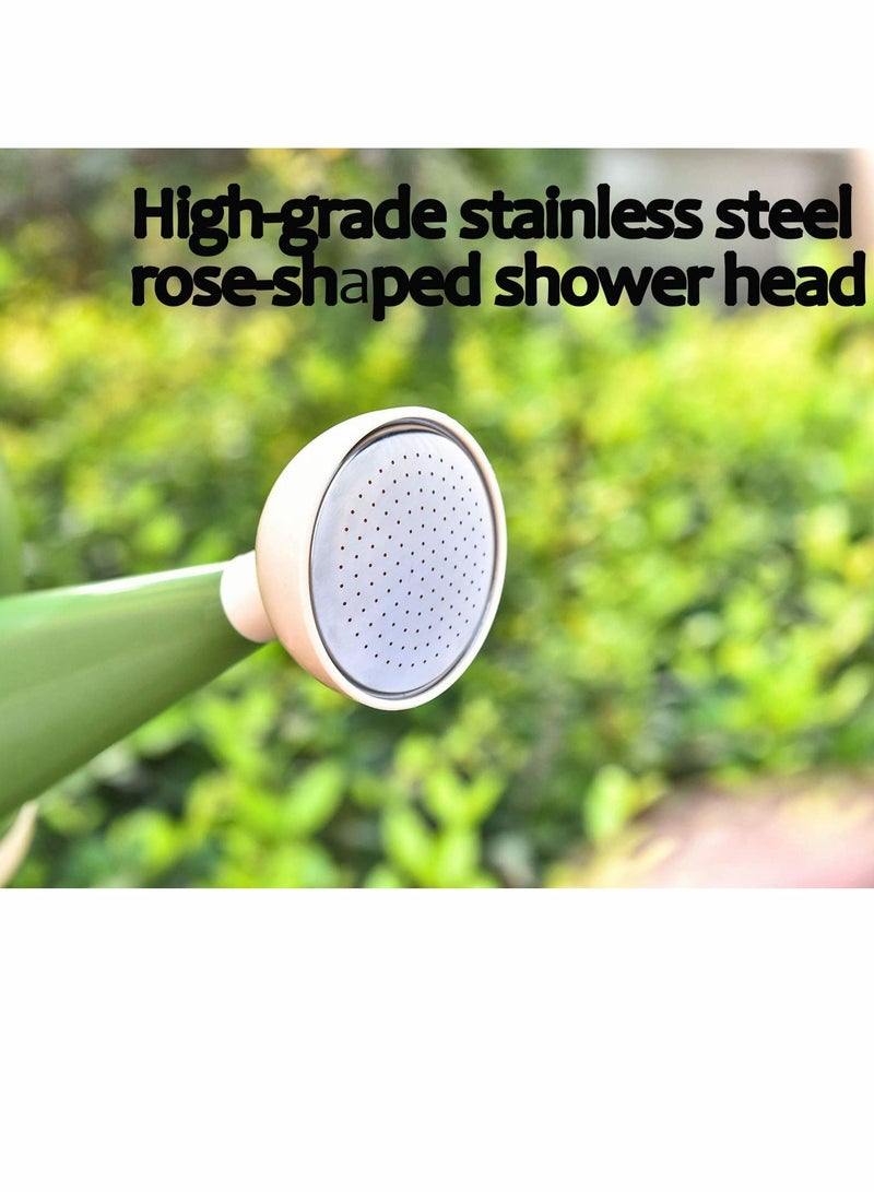 Y&D Watering Can with Sprinkler Head, 1 Gallon Plant Long Stem Spout for House Indoor Outdoor Flower Decorative Modern Garden Pot (4L, Green) - Image 3