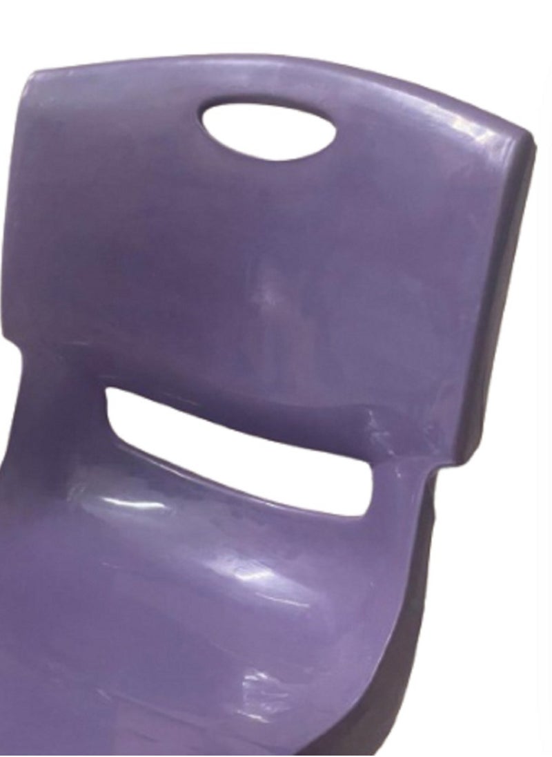Generic 1 PCS Baby Plastic Chair For Kids purple  - Image 4