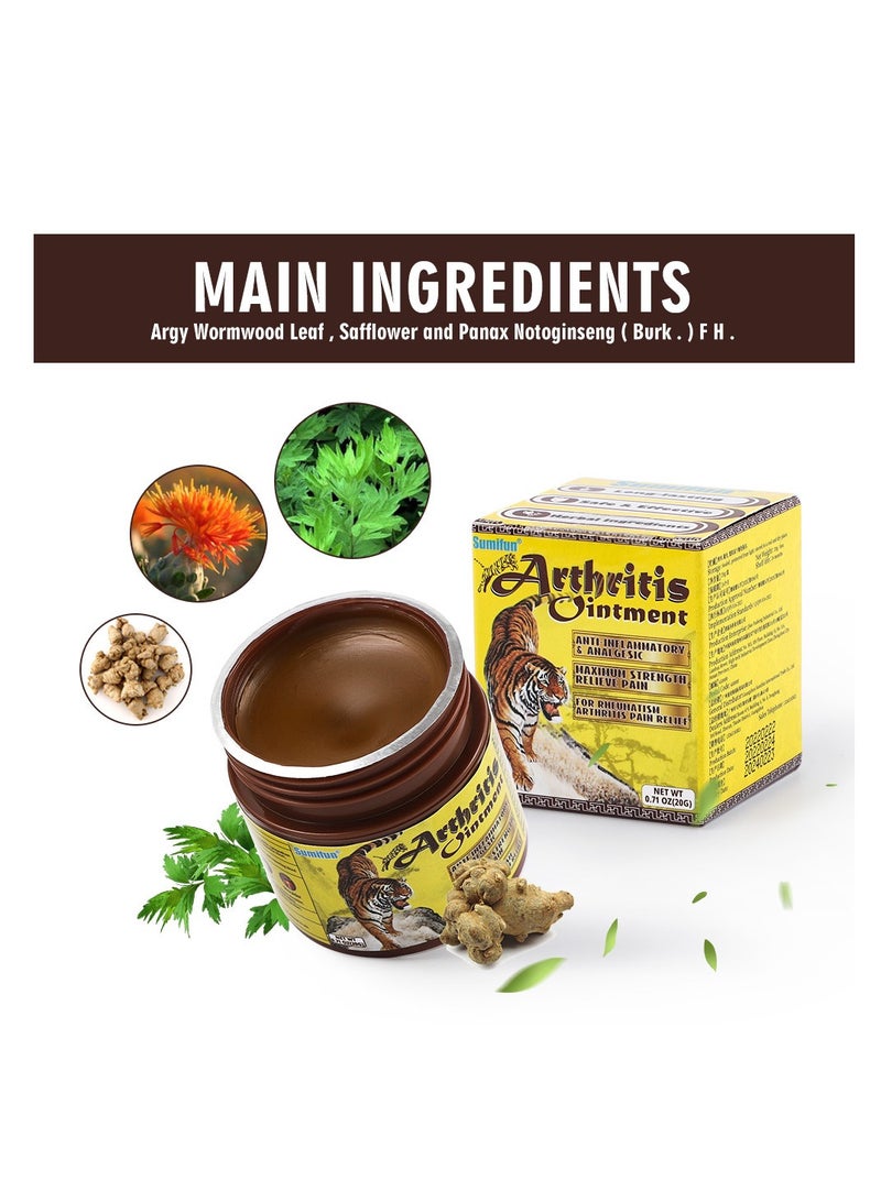 سوميفون مرهم لالتهاب المفاصل، مرهم للعناية بالمفاصل، بلسم للعناية بالمفاصل لتخفيف الآلام، يهدئ التهاب العضلات والمفاصل، يخفف من آلام الظهر والساقين والجسم، يدعم الحركة والمرونة، راحة طويلة الأمد ， 2 قطعة - Image 5