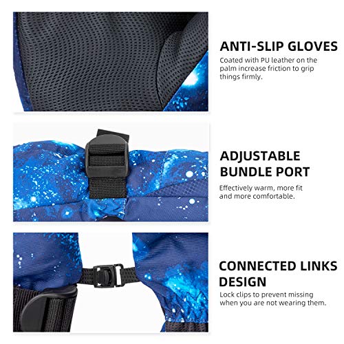 BOSONER Snow Gloves, Waterproof Winter Warm Ski, Snow Gloves with Touchscreen for Men, Women & Kids - Image 4