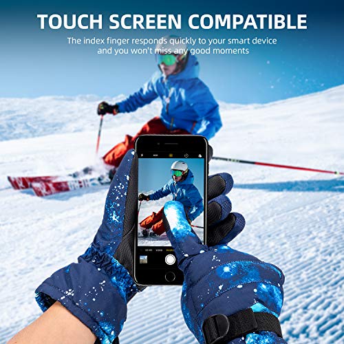 BOSONER Snow Gloves, Waterproof Winter Warm Ski, Snow Gloves with Touchscreen for Men, Women & Kids - Image 2